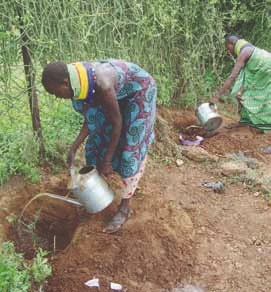 Women empowerment, food aid, borehole construction Image 9