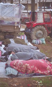 Nothilfe für 3000 kosovarische Flüchtlinge in Tirana Bild 1
